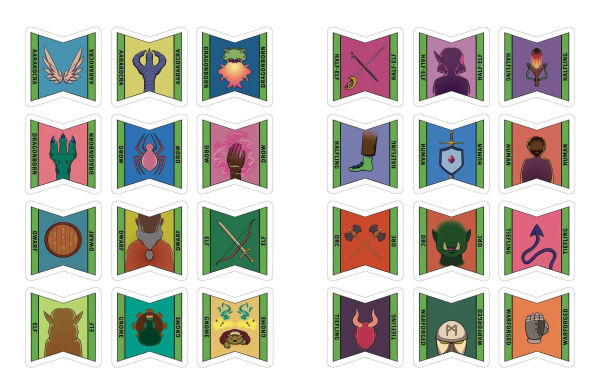 The Düngeonmeister RPG Sticker Book: 500+ Stickers to Level Up Your Campaign