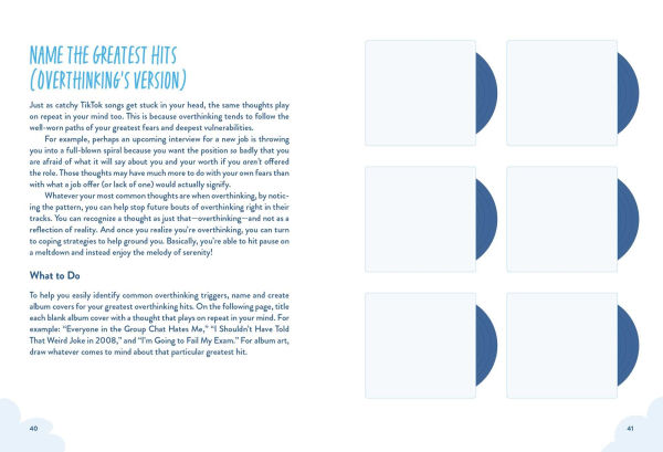 Stop Overthinking: A Workbook to Calm Your Busy Mind