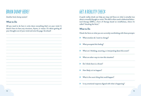 Stop Overthinking: A Workbook to Calm Your Busy Mind