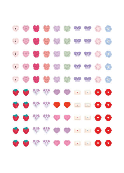 The Ultimate Nail Art Sticker Book: 1,000+ Stickers for Your Nail Art Moment!