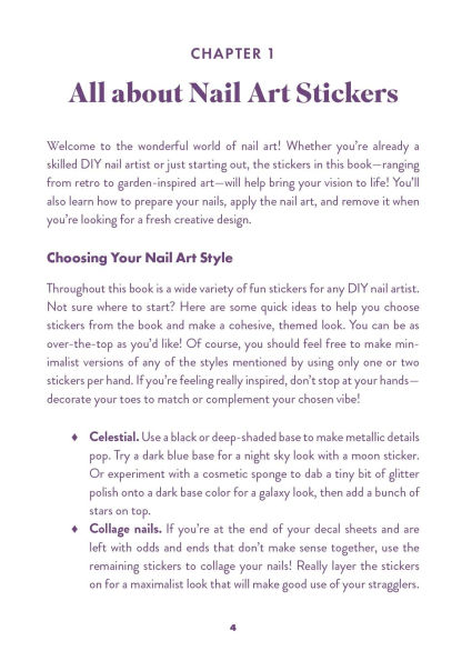 The Ultimate Nail Art Sticker Book: 1,000+ Stickers for Your Nail Art Moment!