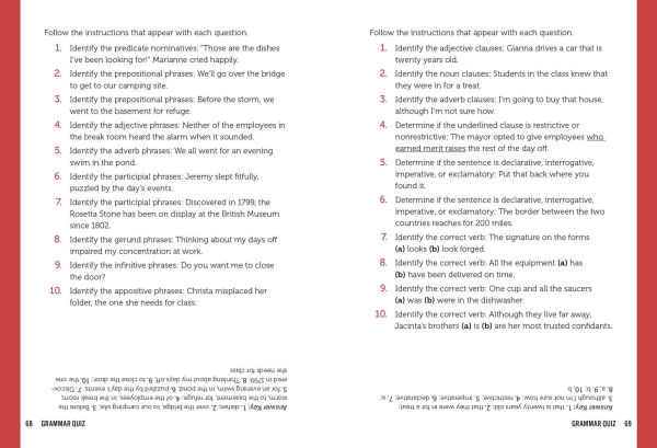 The Only Grammar Book You'll Ever Need, Updated Edition: Your One-Stop Source for Mastering English Grammar