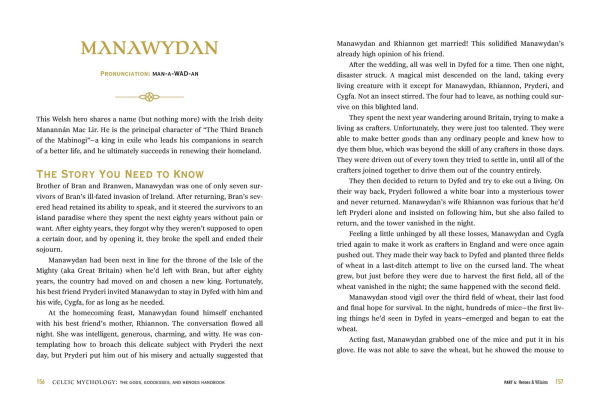 Celtic Mythology: The Gods, Goddesses, and Heroes Handbook