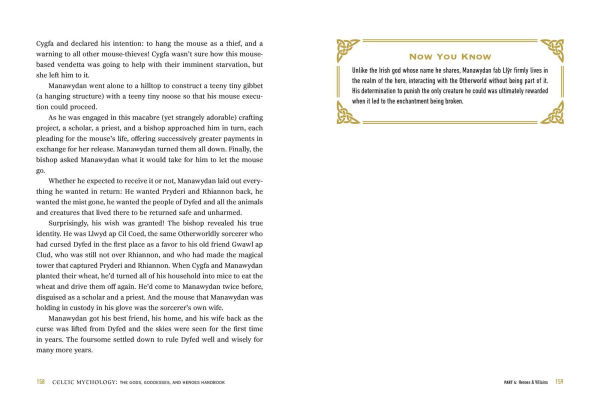 Celtic Mythology: The Gods, Goddesses, and Heroes Handbook