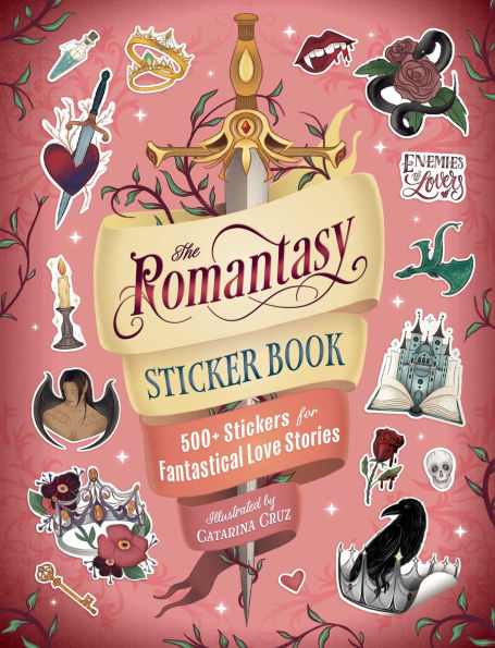 The Romantasy Sticker Book: 500+ Stickers for Fantastical Love Stories