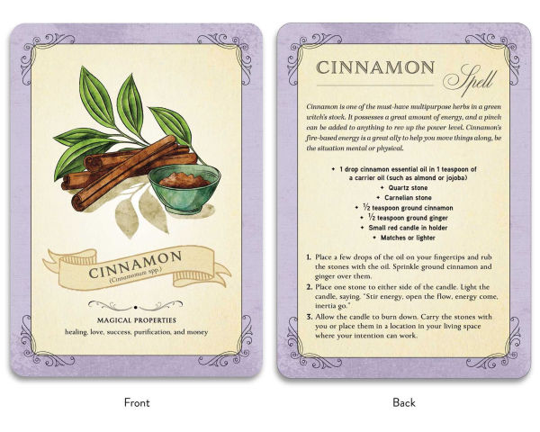 The Green Witch's Deck of Magical Herbalism: 50 of the Most Magical Plants, Herbs, and Flowers to Empower Your Craft