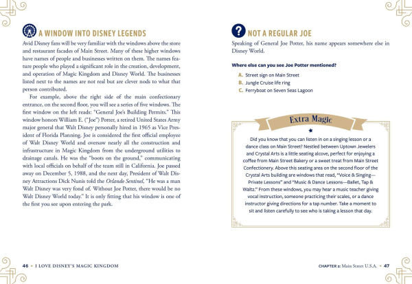 I Love Disney's Magic Kingdom: 100+ Surprising Facts, Magical Quizzes, Fan-Favorite Trivia, and More about Kingdom!