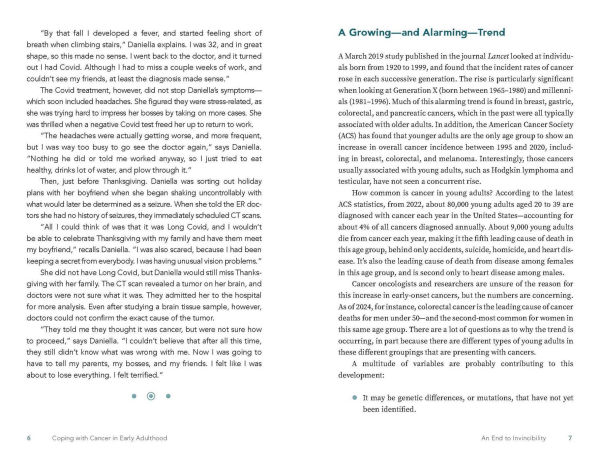Coping with Cancer Early Adulthood: From Diagnosis to Treatment Day-to-Day Life Changes, Navigating Your Journey