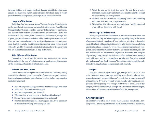 Coping with Cancer Early Adulthood: From Diagnosis to Treatment Day-to-Day Life Changes, Navigating Your Journey