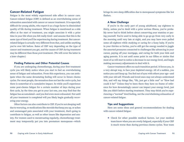 Coping with Cancer Early Adulthood: From Diagnosis to Treatment Day-to-Day Life Changes, Navigating Your Journey