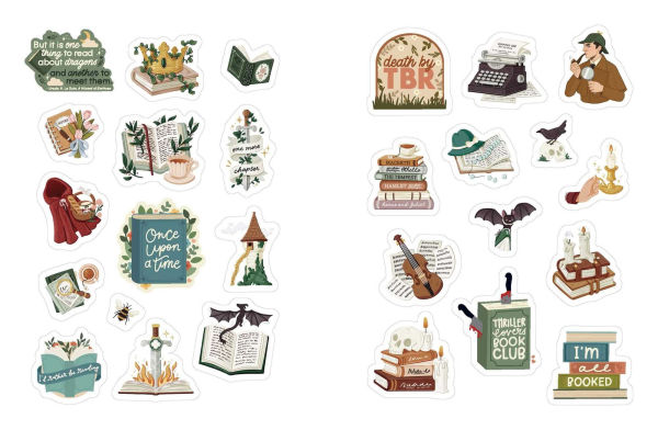 One More Page: A Sticker Book for Book Lovers!
