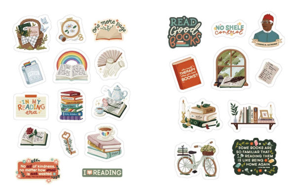 One More Page: A Sticker Book for Book Lovers!