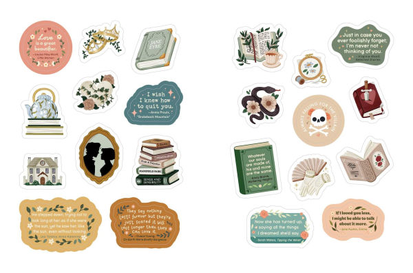 One More Page: A Sticker Book for Book Lovers!