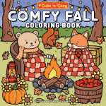 Alternative view 1 of The Comfy Fall Coloring Book
