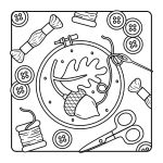 Alternative view 10 of The Comfy Fall Coloring Book
