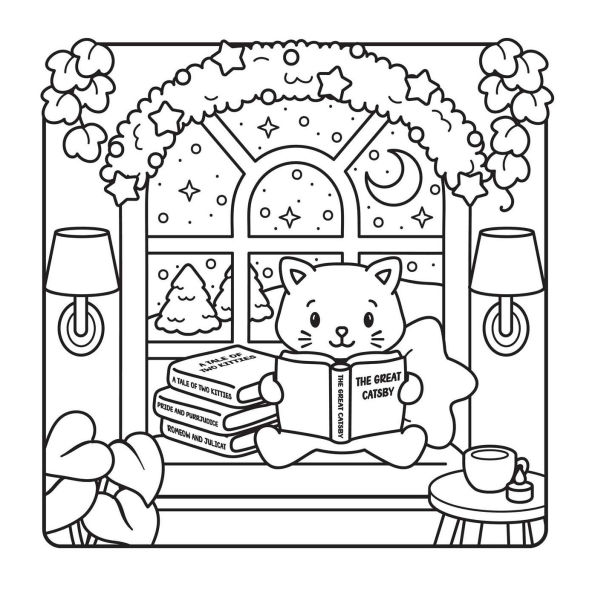 The Snuggly Winter Coloring Book