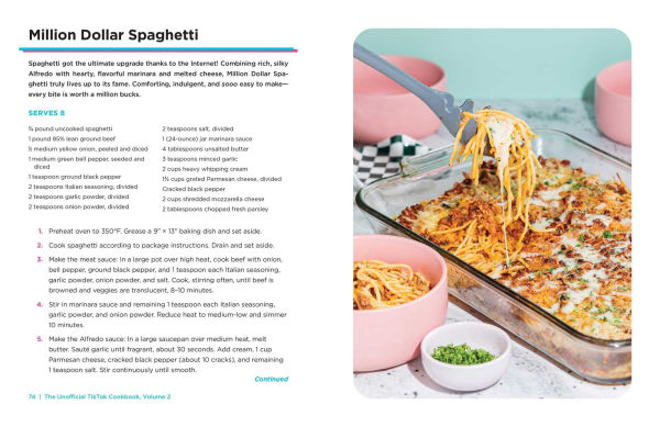 The Unofficial TikTok Cookbook, Volume 2: 75 (More!) Internet-Breaking Recipes for Meals, Snacks, Drinks, Treats, and More!