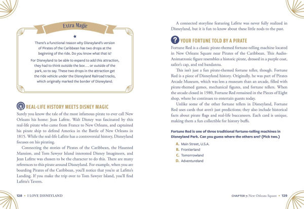 I Love Disneyland: 100+ Surprising Facts, Fun Quizzes, Fan-Favorite Trivia, and More about Disneyland!