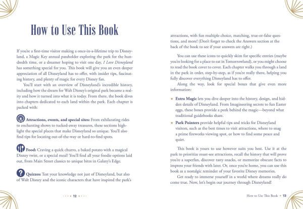 I Love Disneyland: 100+ Surprising Facts, Fun Quizzes, Fan-Favorite Trivia, and More about Disneyland!