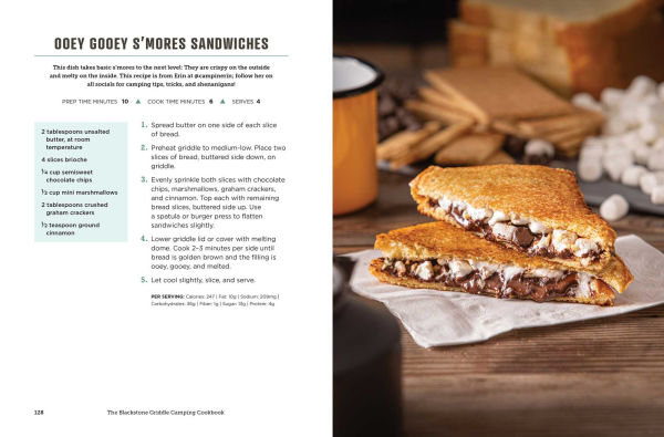 The Blackstone Griddle Camping Cookbook: 100 Easy, Flavorful Recipes to Fuel Your Outdoor Adventures