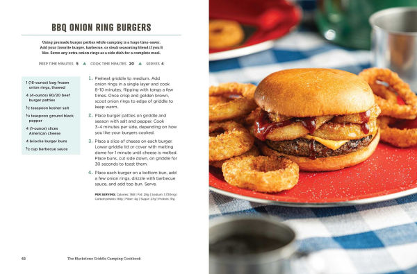 The Blackstone Griddle Camping Cookbook: 100 Easy, Flavorful Recipes to Fuel Your Outdoor Adventures