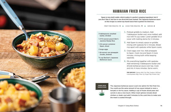 The Blackstone Griddle Camping Cookbook: 100 Easy, Flavorful Recipes to Fuel Your Outdoor Adventures