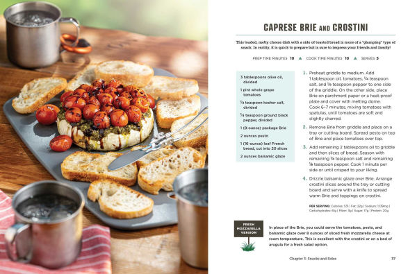 The Blackstone Griddle Camping Cookbook: 100 Easy, Flavorful Recipes to Fuel Your Outdoor Adventures