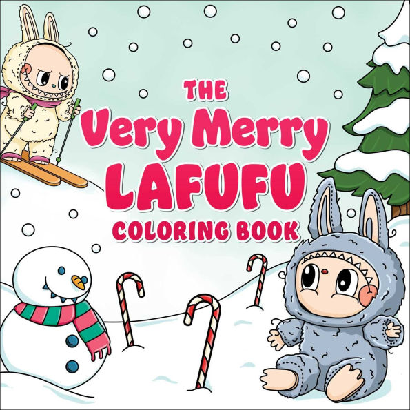 The Very Merry Lafufu Coloring Book