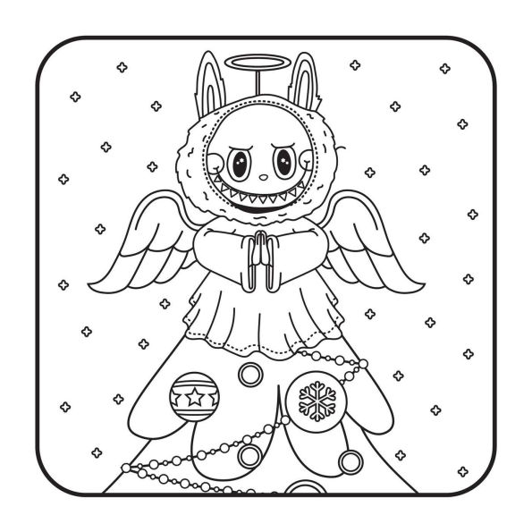 The Very Merry Lafufu Coloring Book