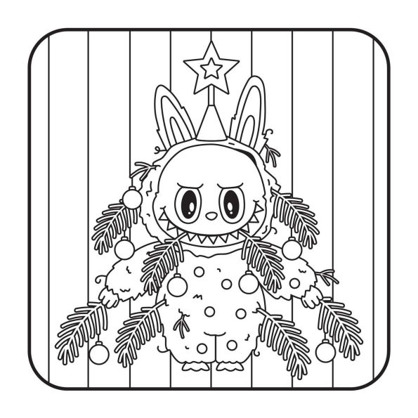 The Very Merry Lafufu Coloring Book