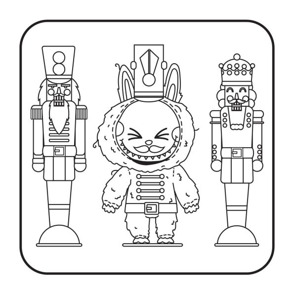 The Very Merry Lafufu Coloring Book