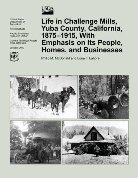 Life in Challenge Mills, Yuba County, California, 1875-1915, With Emphasis on Its People, Homes, and Businesses