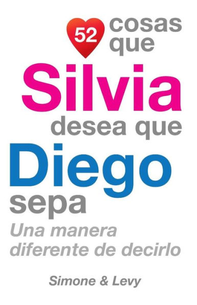 52 Cosas Que Silvia Desea Que Diego Sepa: Una Manera Diferente de Decirlo