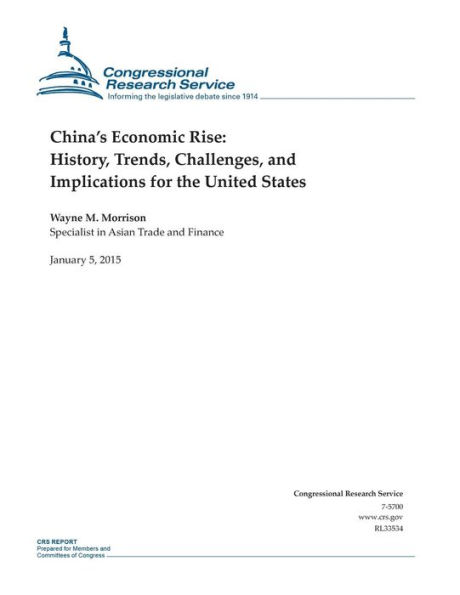 China's Economic Rise: History, Trends, Challenges, and Implications for the United States