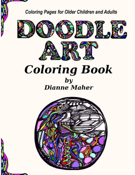 Doodle Art Coloring Book: Coloring Pages for Older Children and Adults