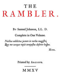 Title: The Rambler, Author: Samuel Johnson