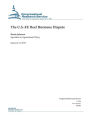 The U.S.-EU Beef Hormone Dispute
