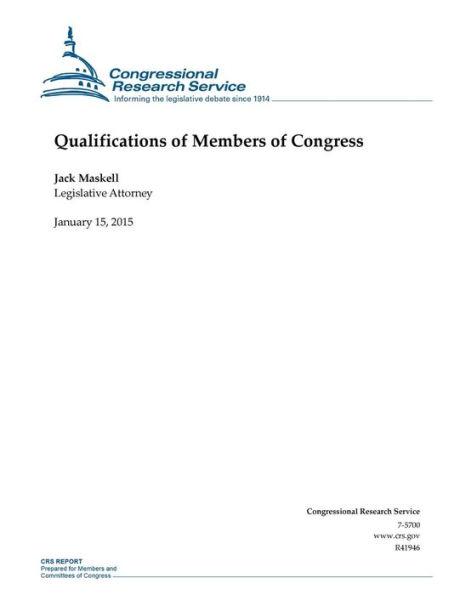 Qualifications of Members of Congress