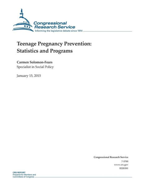 Teenage Pregnancy Prevention: Statistics and Programs