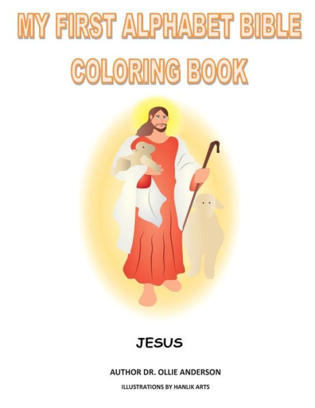 My First Alphabet Bible: Coloring Book