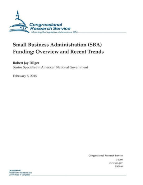 Small Business Administration (SBA) Funding: Overview and Recent Trends