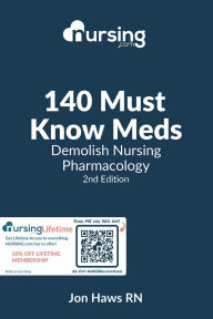 Title: 140 Must Know Meds: Demolish Nursing Pharmacology, Author: Jon Haws