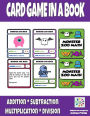 Card Game in a Book - Monster Zoo Math