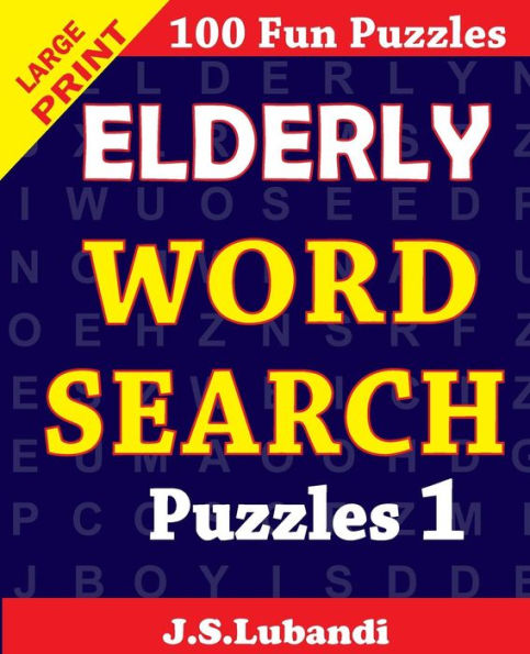 Elderly word search puzzles