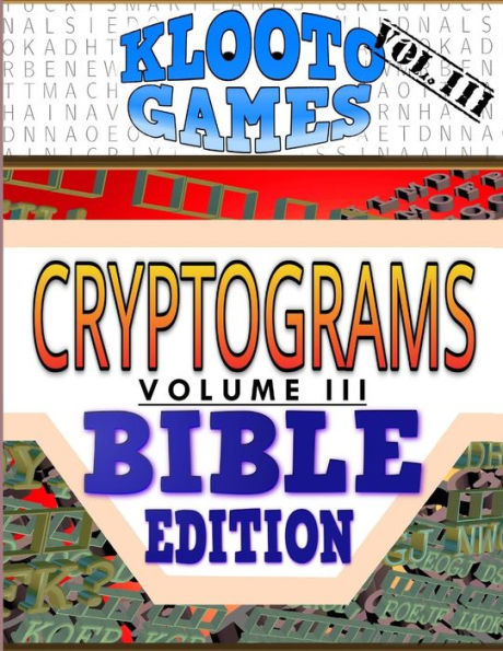 KLOOTO Games CRYPTOGRAMS Vol. III: Bible Edition