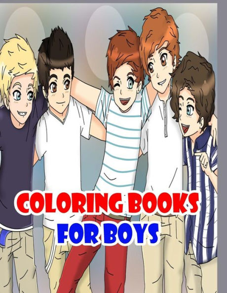 Coloring Books For Boys: Coloring Pages for Kids