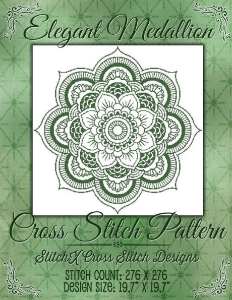 Elegant Medallion Cross Stitch Pattern
