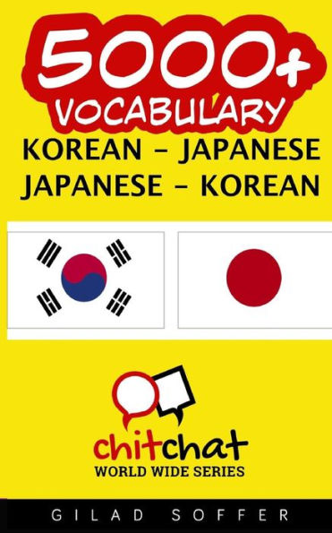5000+ Korean - Japanese Japanese - Korean Vocabulary