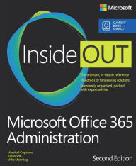 Free download best sellers Microsoft Office 365 Administration Inside Out (includes Current Book Service)  9781509302055