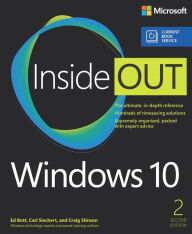 Title: Windows 10 Inside Out (includes Current Book Service), Author: Ed Bott